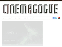 Tablet Screenshot of cinemagogue.com